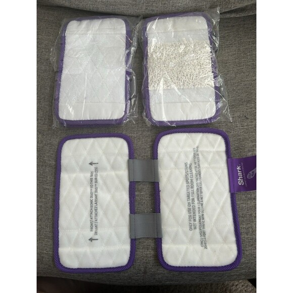 Shark Sonic Duo Purple Cleaning Pads Set Of 3 Carpet Rug & Scrub N' Stain 2 New - Picture 4 of 6